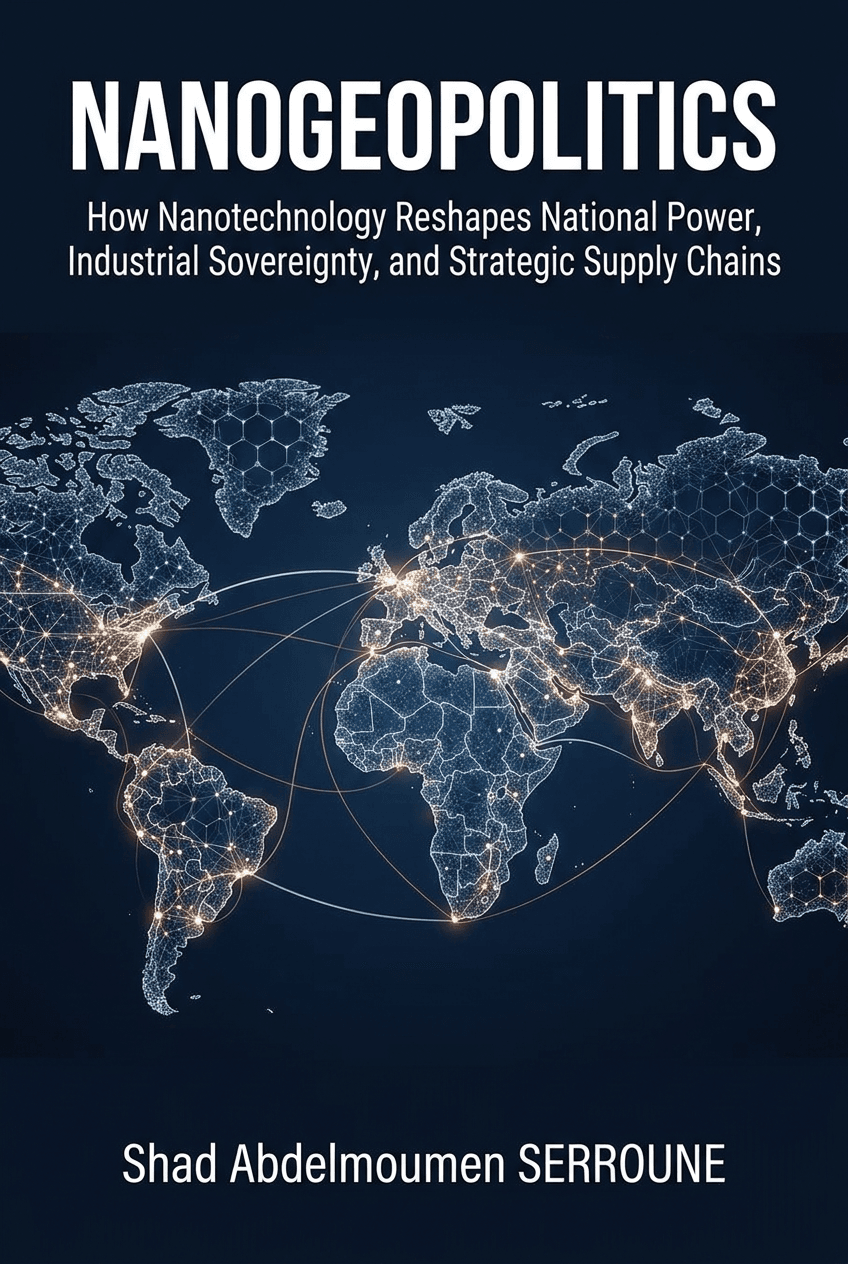Cover of NanoGeopolitics: How Nanotechnology Reshapes National Power, Industrial Sovereignty, and Strategic Supply Chains