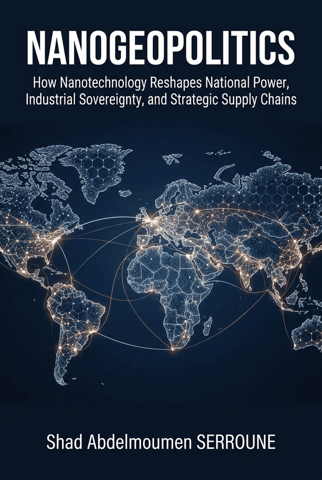 Cover of NanoGeopolitics: How Nanotechnology Reshapes National Power, Industrial Sovereignty, and Strategic Supply Chains